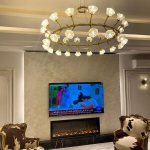 Petal Gold Chandelier